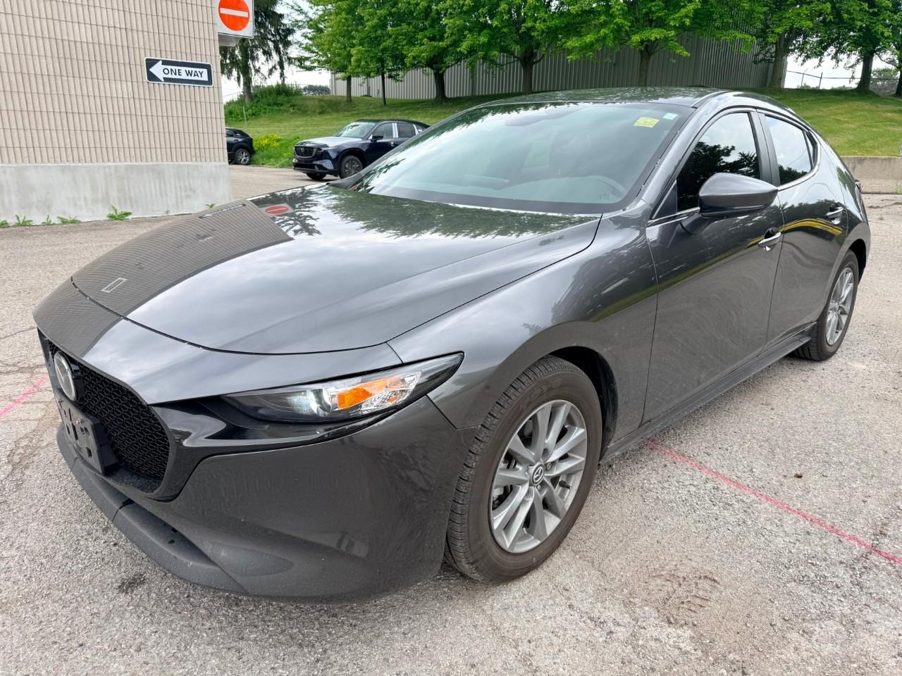Gray 2025 Mazda MAZDA3 Sport Hatchback 6-Speed Automatic