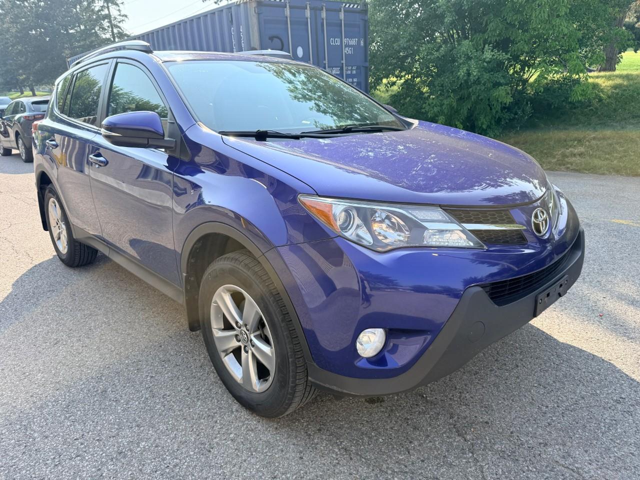 Blue 2015 Toyota RAV4 SUV / Crossover All-Wheel Drive 6-Speed Automatic