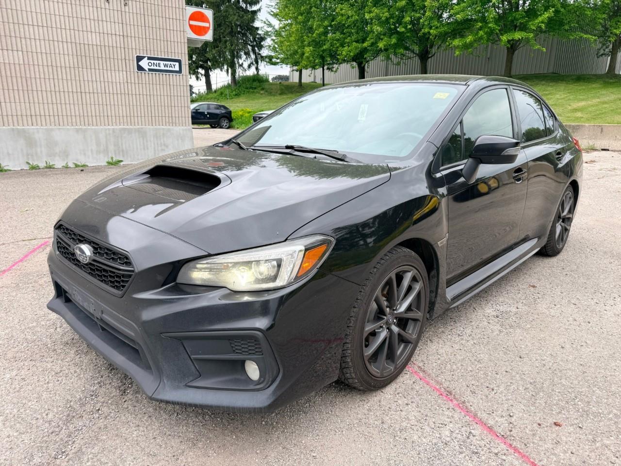 Gray 2018 Subaru WRX Sedan All-Wheel Drive 6-Speed Manual