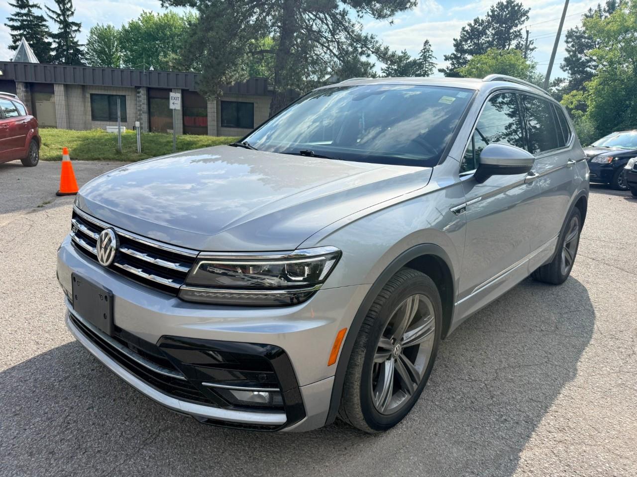 Silver 2021 Volkswagen Tiguan SUV / Crossover 8-Speed Automatic