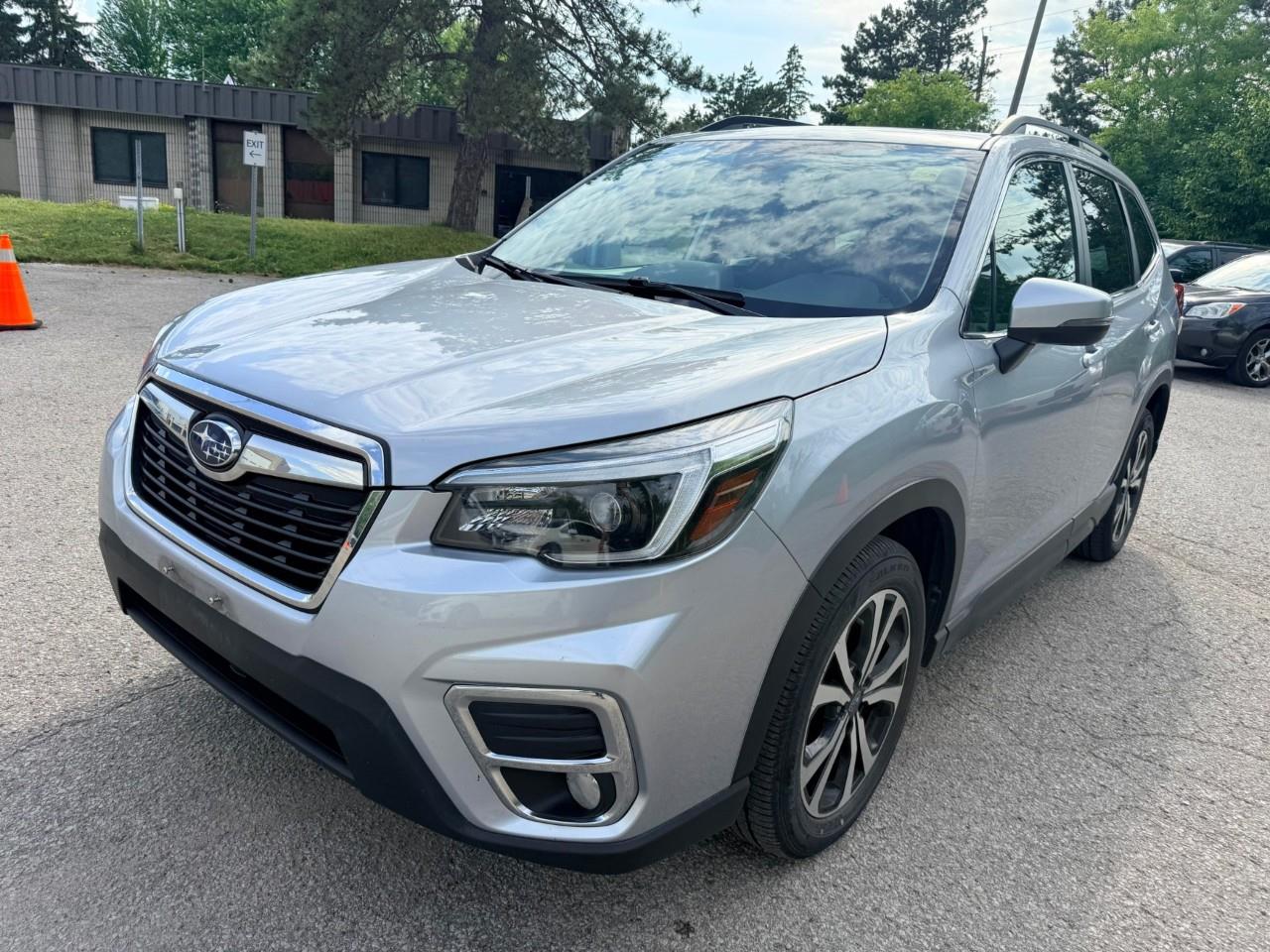 Gray 2021 Subaru Forester Wagon Continuously Variable Transmission