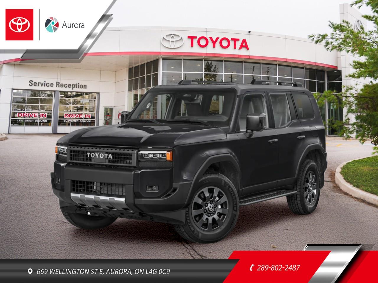 Black 2027 Toyota Land Cruiser SUV / Crossover 8-Speed Automatic
