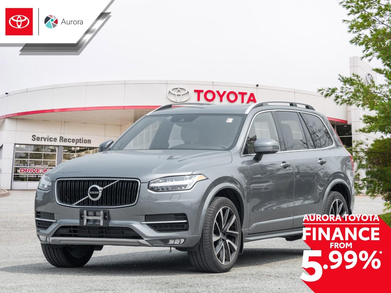 Gray 2019 Volvo XC90 SUV / Crossover All-Wheel Drive 8-Speed Automatic
