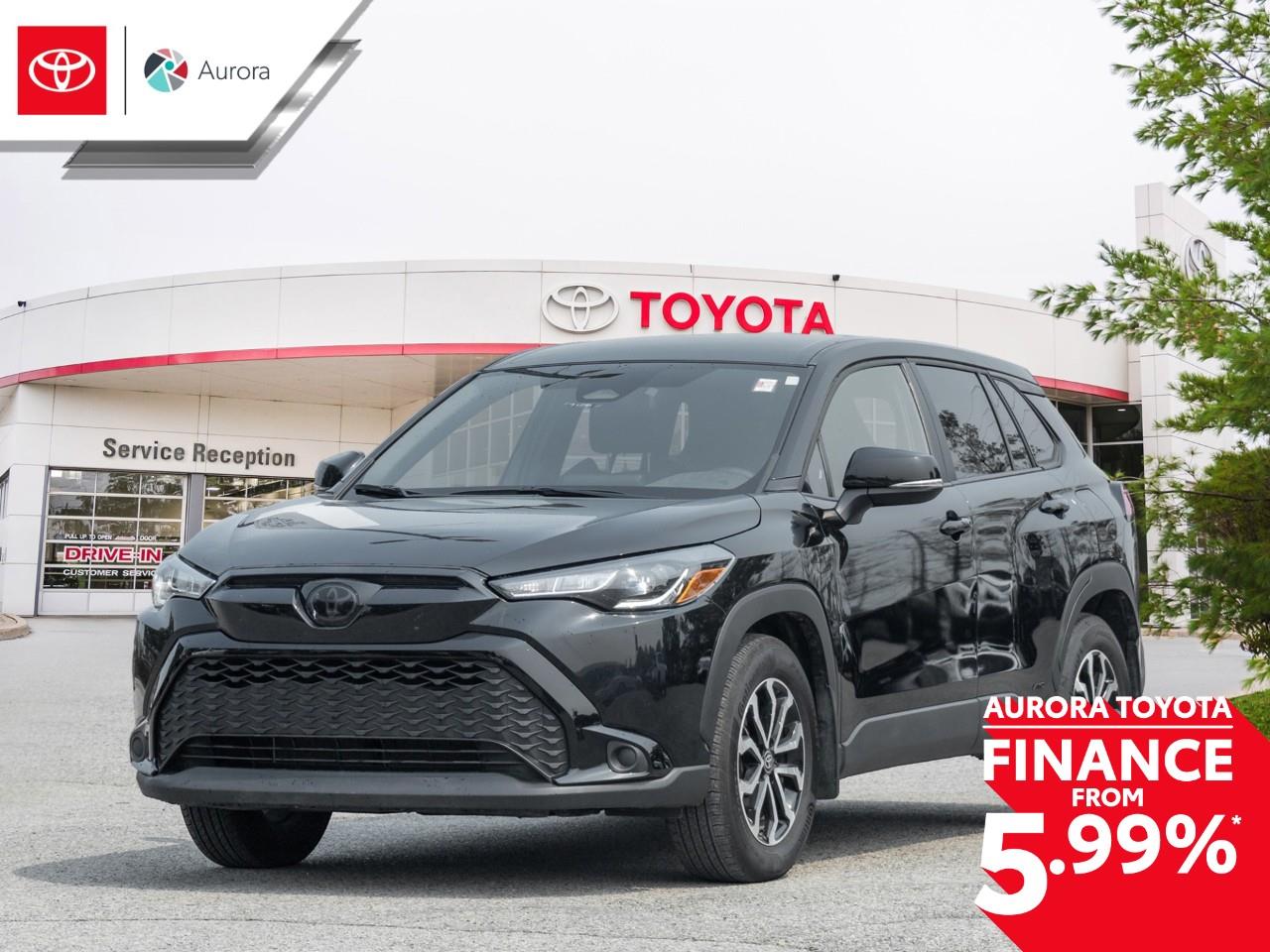 Black 2023 Toyota Corolla Cross Hybrid SUV / Crossover All-Wheel Drive Continuously Variable Transmission