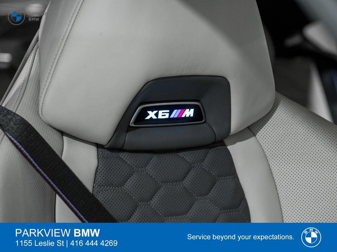 used 2024 BMW X6 M car, priced at $129,992