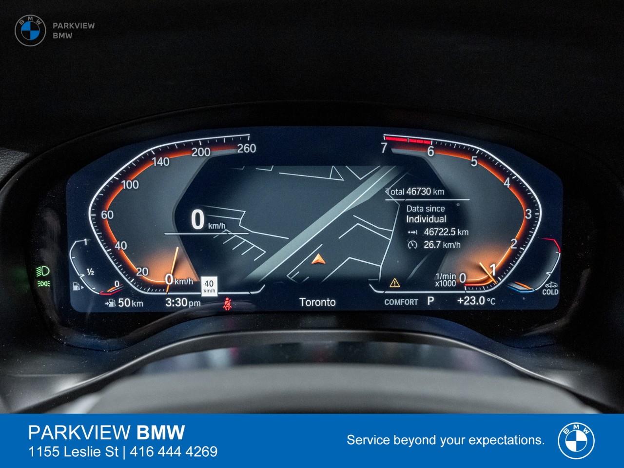 used 2023 BMW X3 car, priced at $43,992