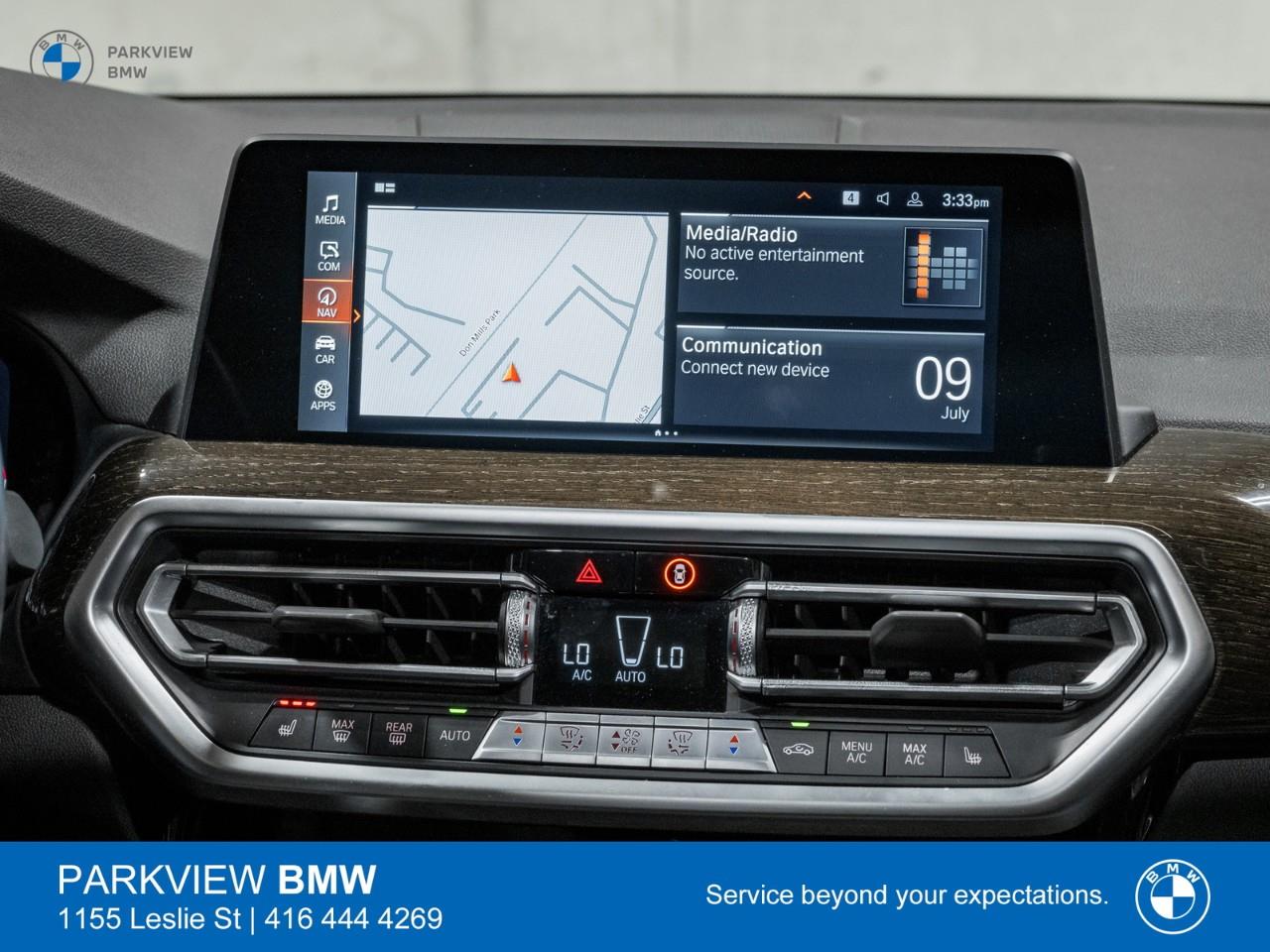 used 2023 BMW X3 car, priced at $43,992