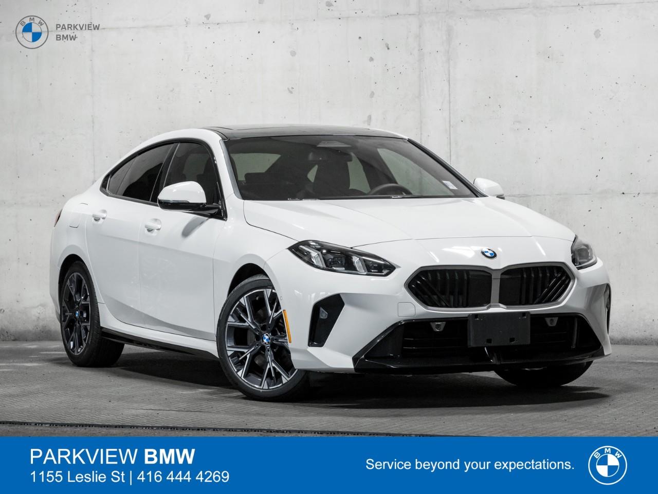 White 2025 BMW 2 Series Sedan All-Wheel Drive 7-Speed Automatic