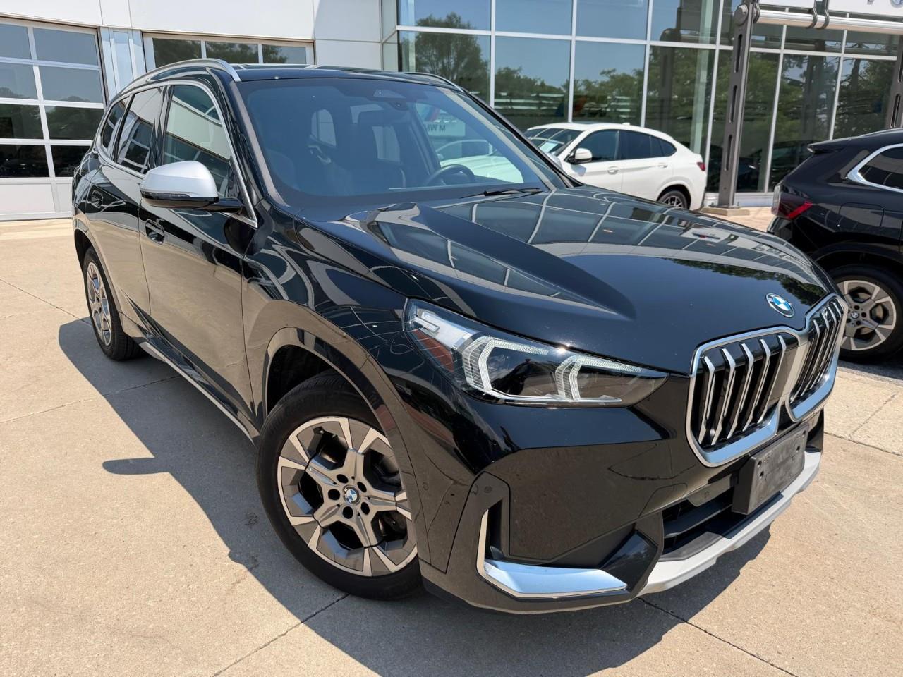 Black 2023 BMW X1 SUV / Crossover All-Wheel Drive 7-Speed Automatic