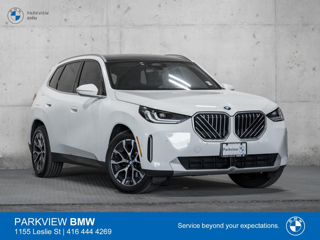 used 2025 BMW X3 car, priced at $55,988