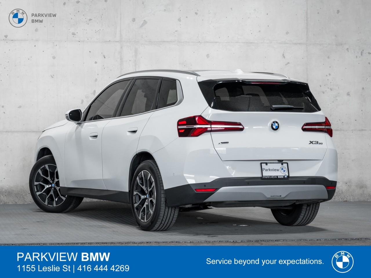 used 2025 BMW X3 car, priced at $55,988