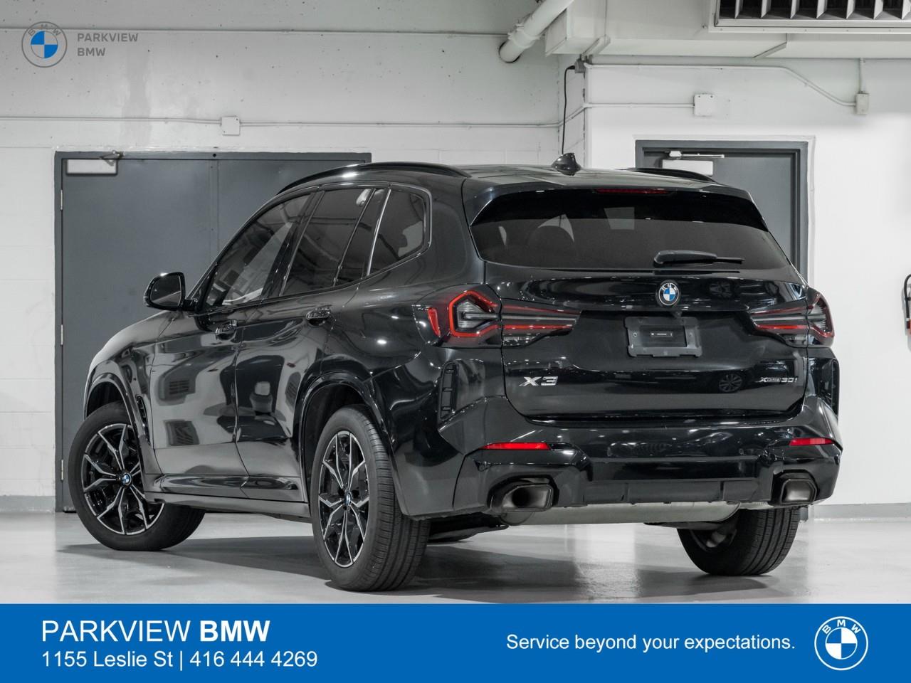 used 2024 BMW X3 car, priced at $54,988