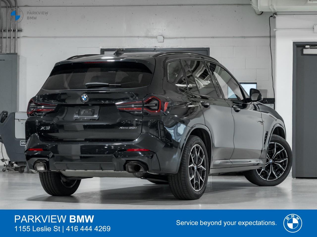 used 2024 BMW X3 car, priced at $54,988