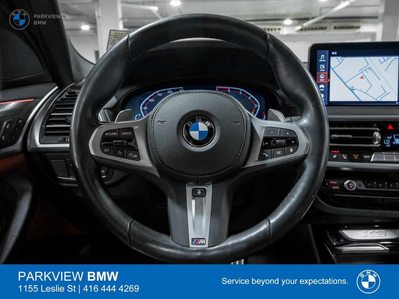 used 2024 BMW X3 car, priced at $54,988