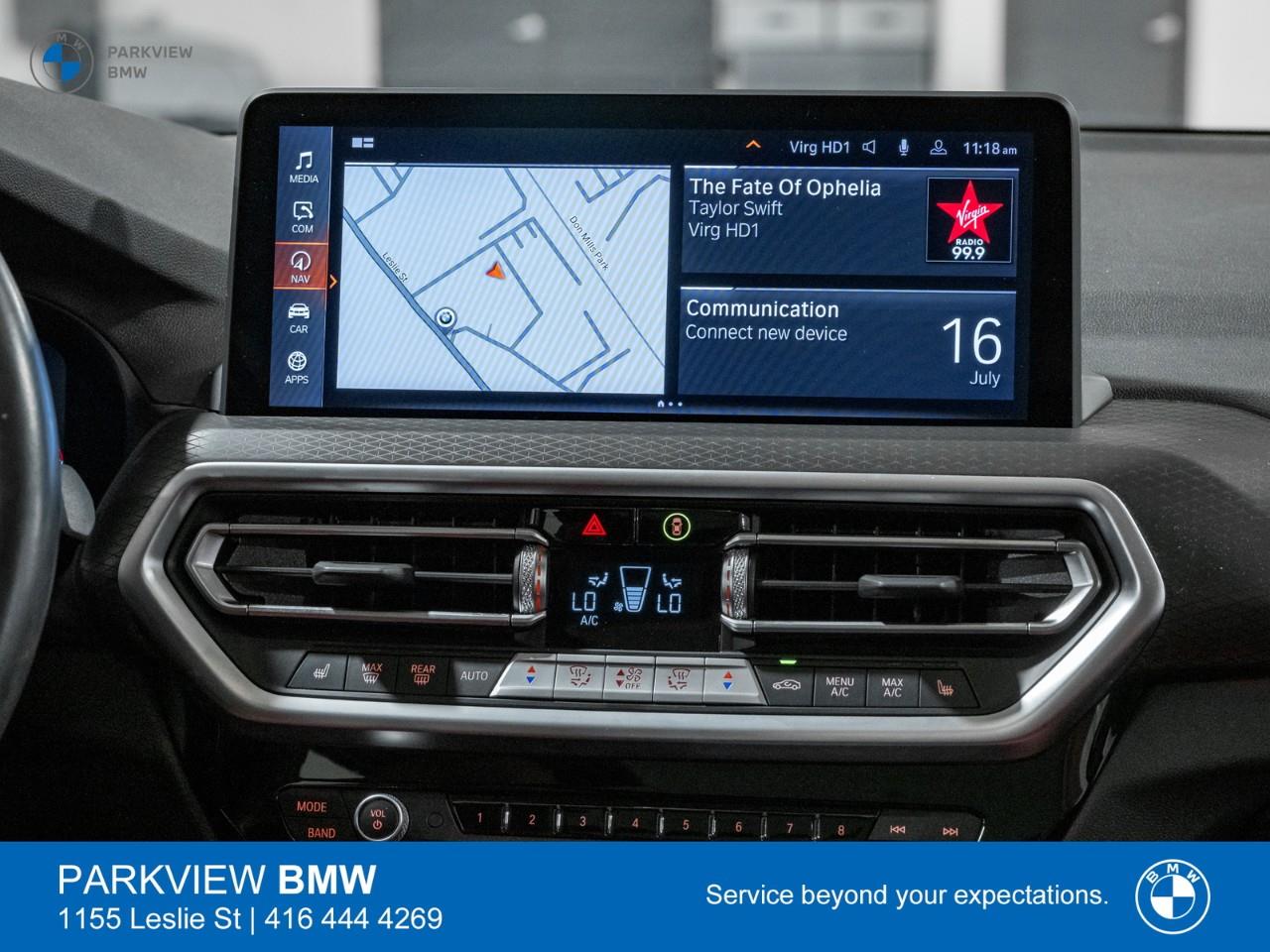used 2024 BMW X3 car, priced at $54,988