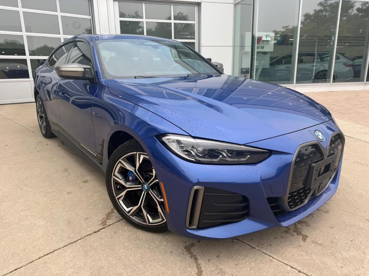 used 2022 BMW i4 car, priced at $55,488