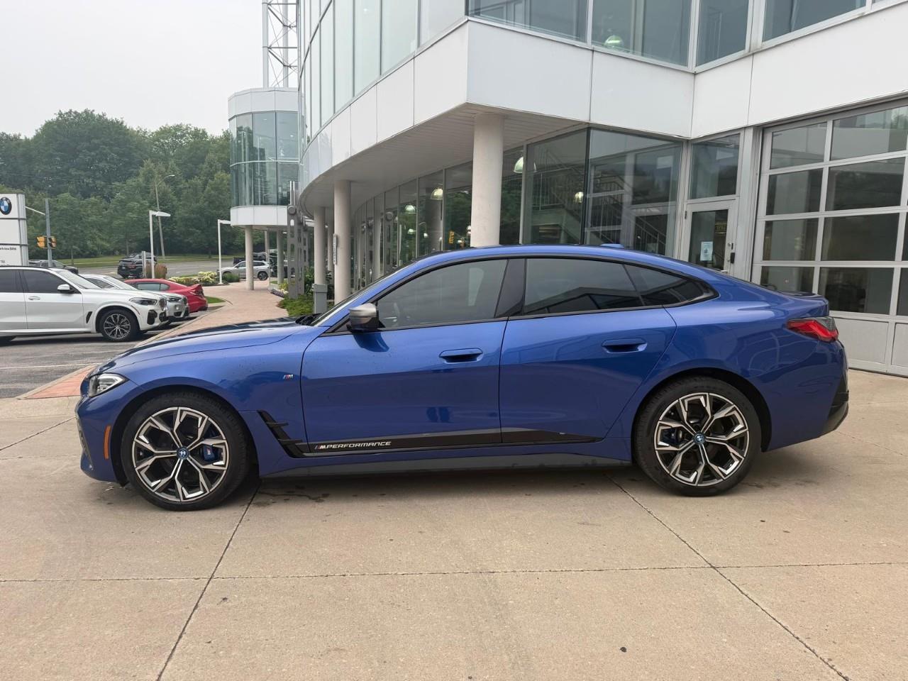 used 2022 BMW i4 car, priced at $55,488