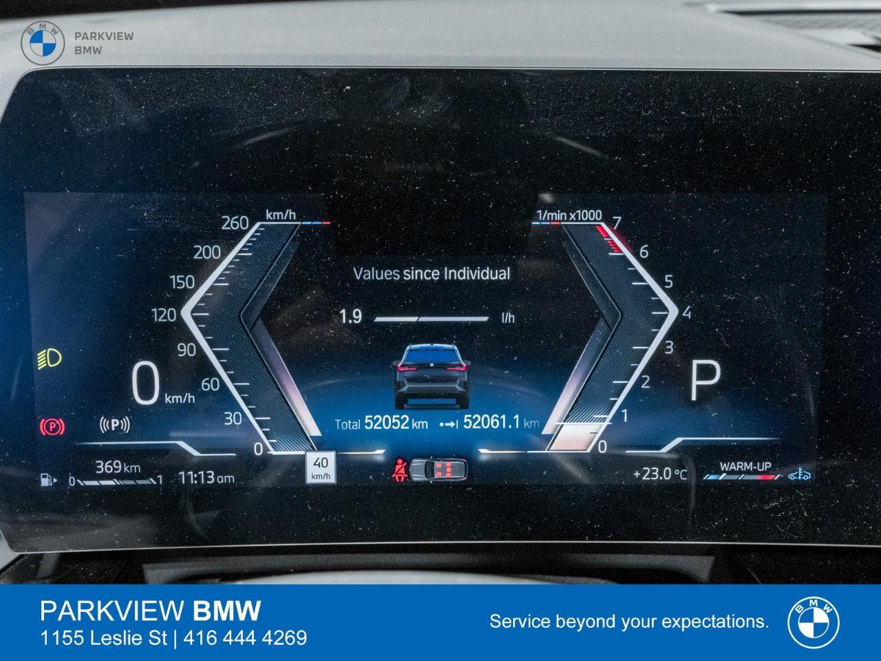 used 2023 BMW X1 car, priced at $39,988