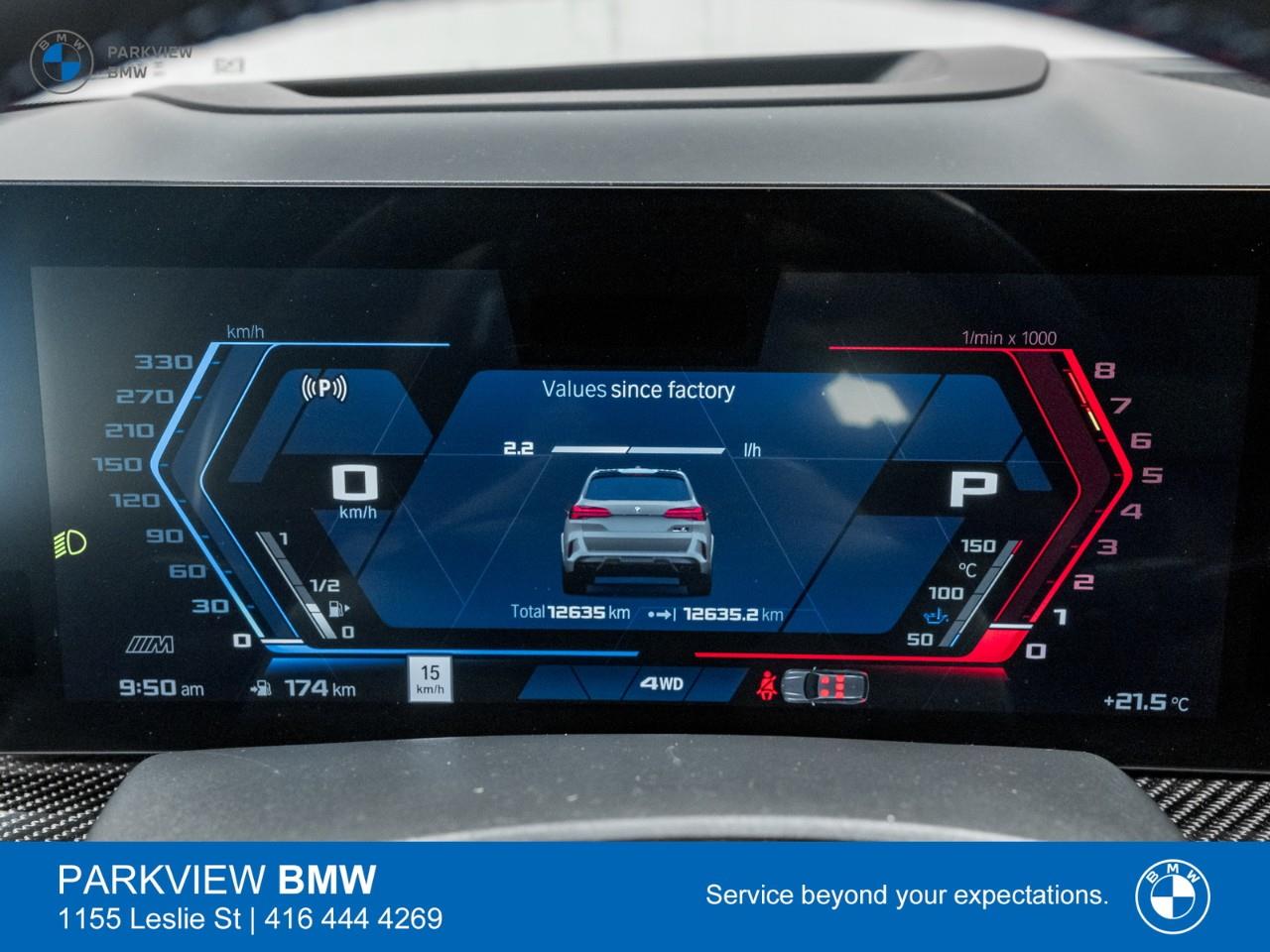 used 2024 BMW X5 M car, priced at $135,998
