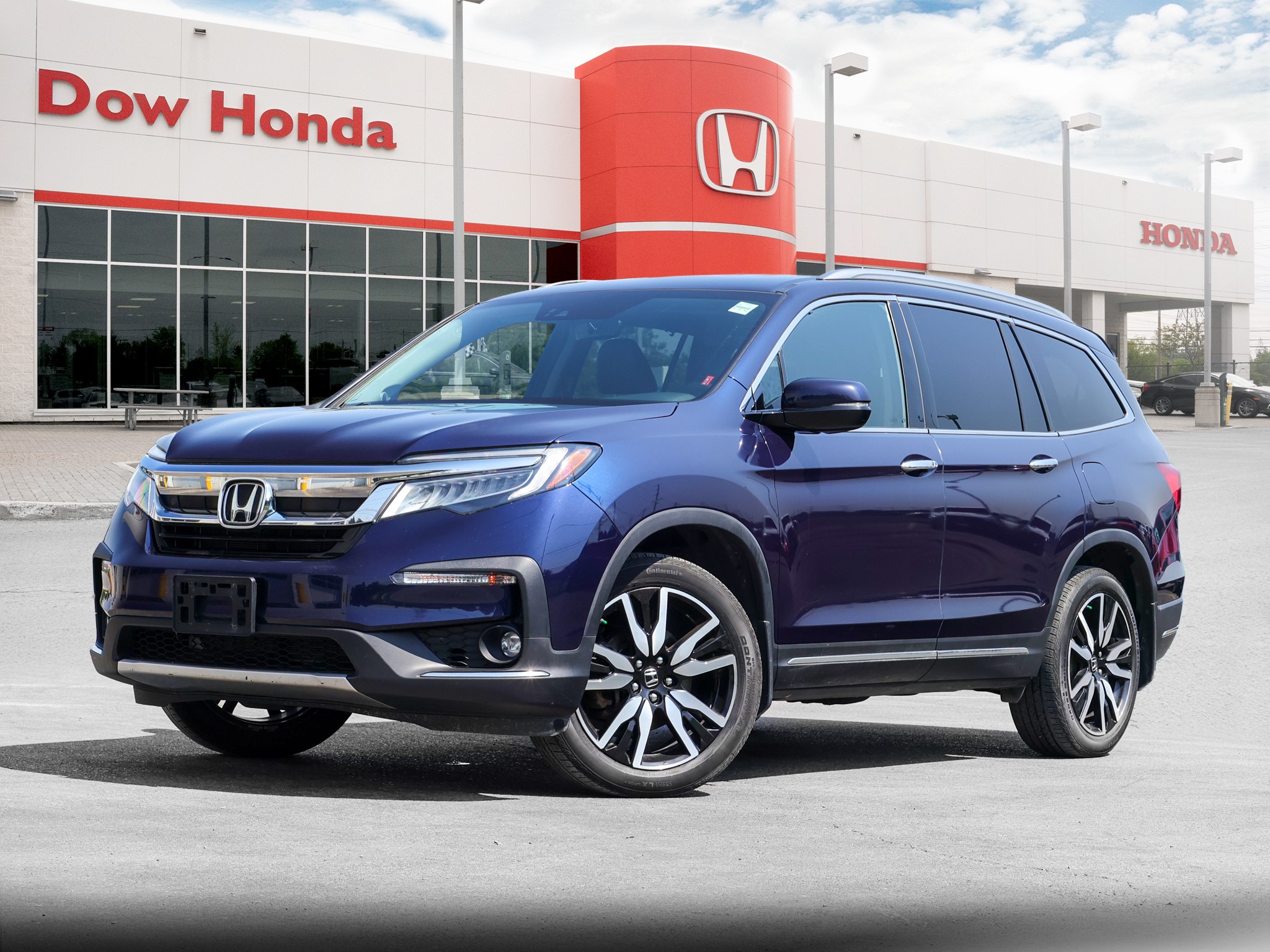 Blue 2022 Honda Pilot SUV / Crossover All-Wheel Drive 9-Speed Automatic