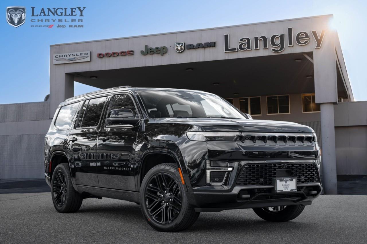 Black 2026 Jeep Grand Wagoneer SUV / Crossover Four-Wheel Drive 8-Speed Automatic