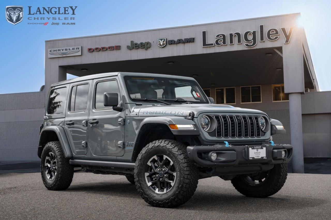 Gray 2024 Jeep Wrangler 4xe SUV / Crossover Four-Wheel Drive 8-Speed Automatic