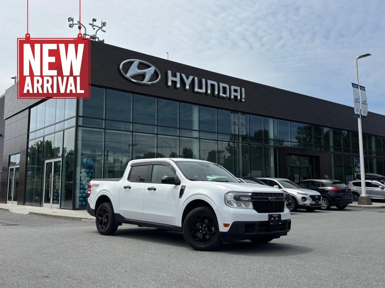 White 2024 Ford Maverick Pickup Truck All-Wheel Drive Automatic