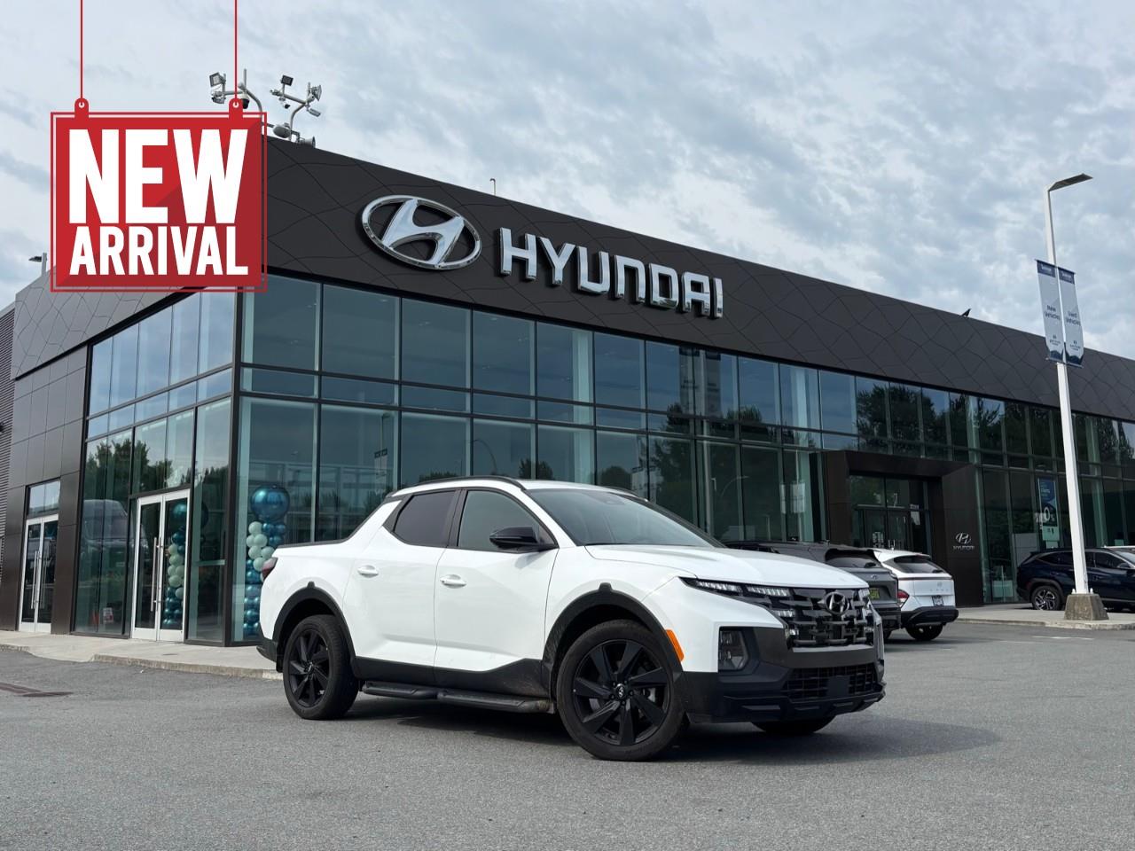 White 2024 Hyundai Santa Cruz Pickup Truck 8-Speed Automatic