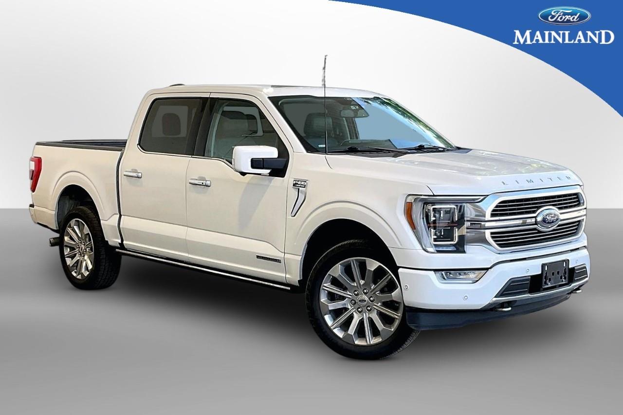 White 2022 Ford F-150 Pickup Truck Four-Wheel Drive Automatic