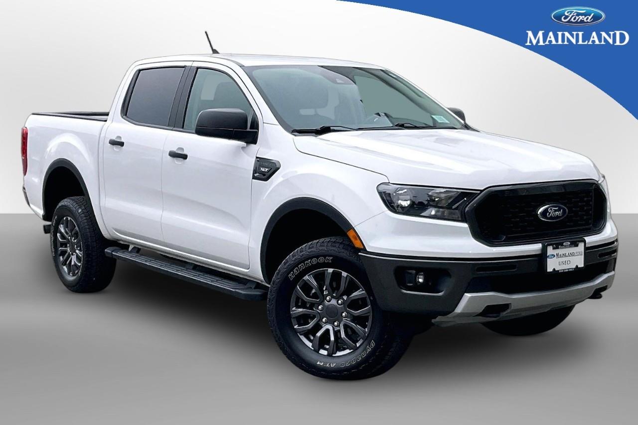 White 2021 Ford Ranger Pickup Truck Four-Wheel Drive Automatic