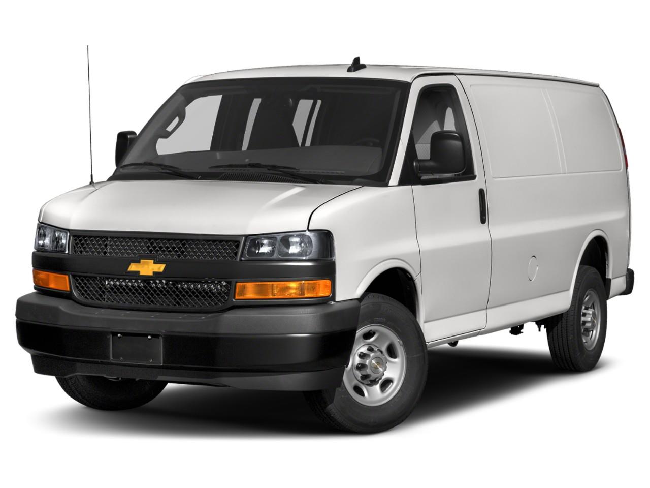 White 2019 Chevrolet Express Cargo Van Rear-Wheel Drive 8-Speed Automatic