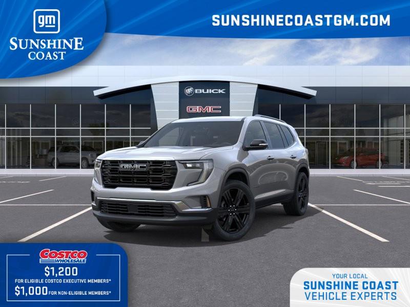 Silver 2026 GMC Acadia SUV / Crossover Four-Wheel Drive 8-Speed Automatic