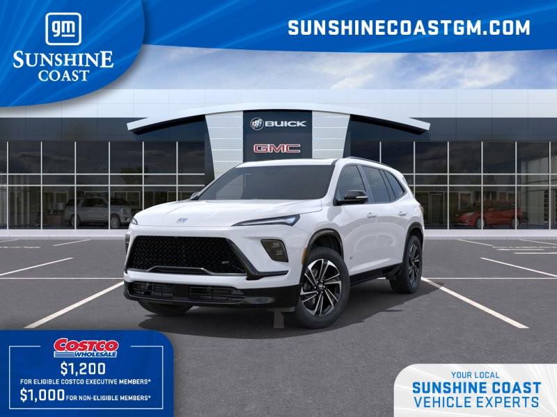 White 2026 Buick Enclave SUV / Crossover Four-Wheel Drive 8-Speed Automatic