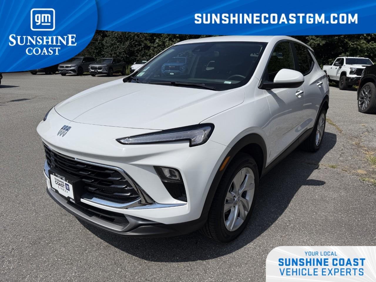 White 2025 Buick Encore GX SUV / Crossover All-Wheel Drive 9-Speed Automatic