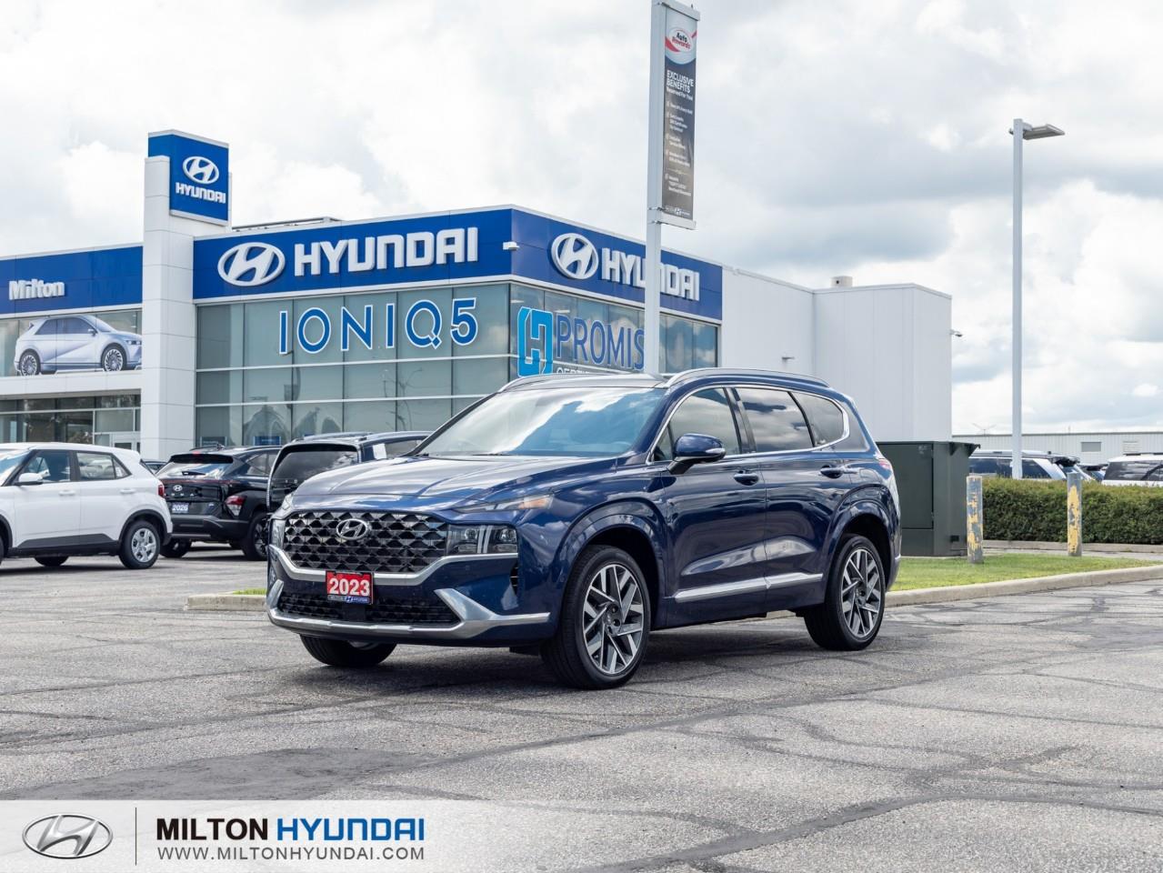 Blue 2023 Hyundai Santa Fe SUV / Crossover 8-Speed Automatic