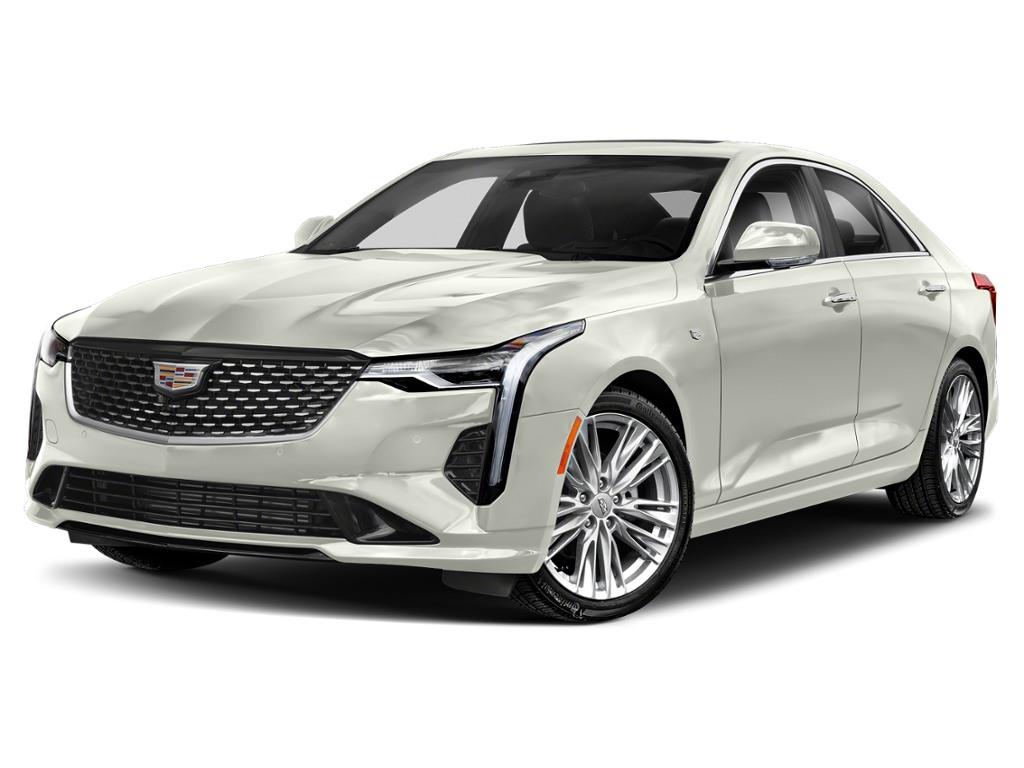 White 2020 Cadillac CT4 Sedan All-Wheel Drive 8-Speed Automatic