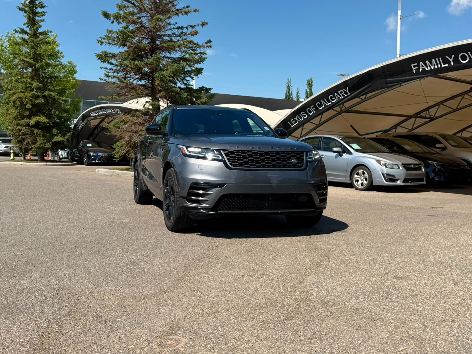 Gray 2019 Land Rover Range Rover Velar SUV / Crossover 8-Speed Automatic