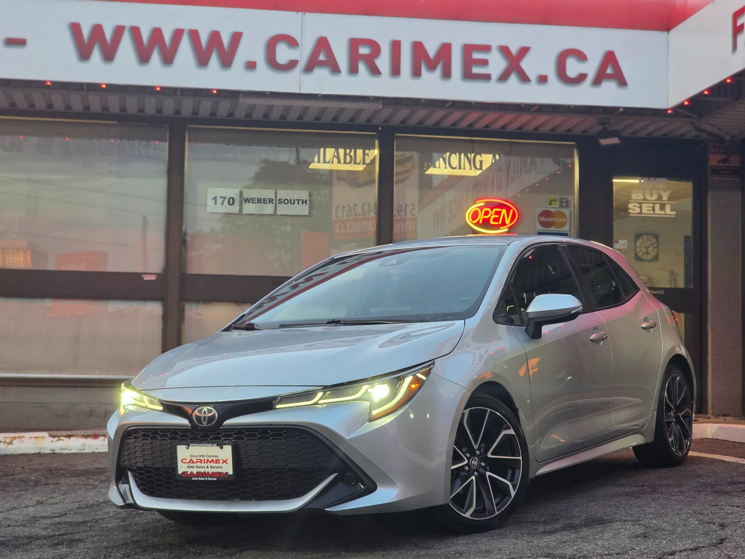 Silver 2019 Toyota Corolla Hatchback
