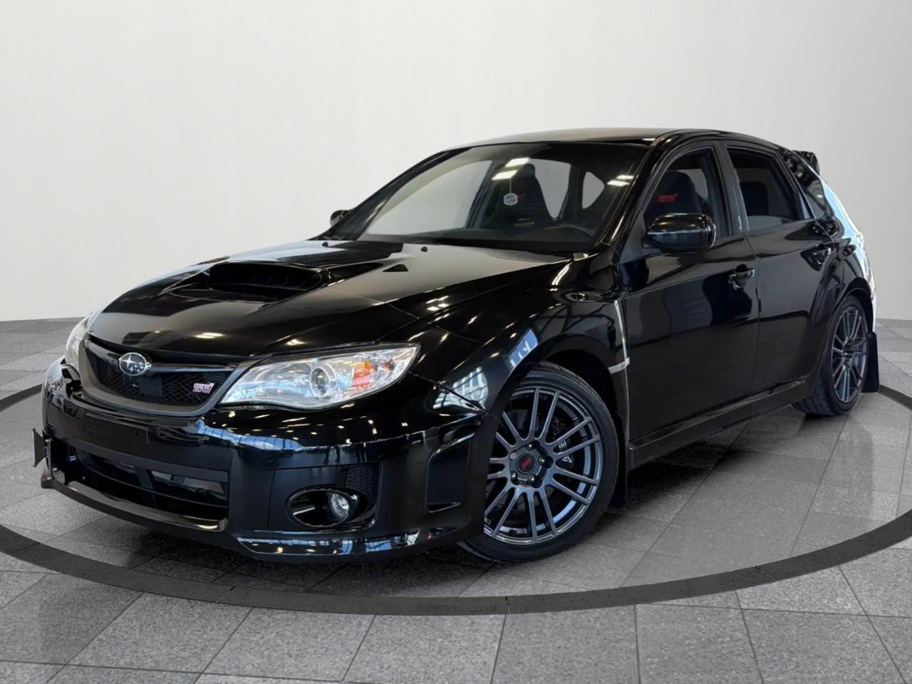 Black 2013 Subaru Impreza WRX STI Hatchback 6-Speed Manual