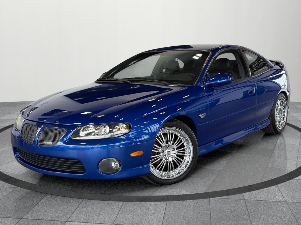 Blue 2004 Pontiac GTO Coupe Rear-Wheel Drive Automatic