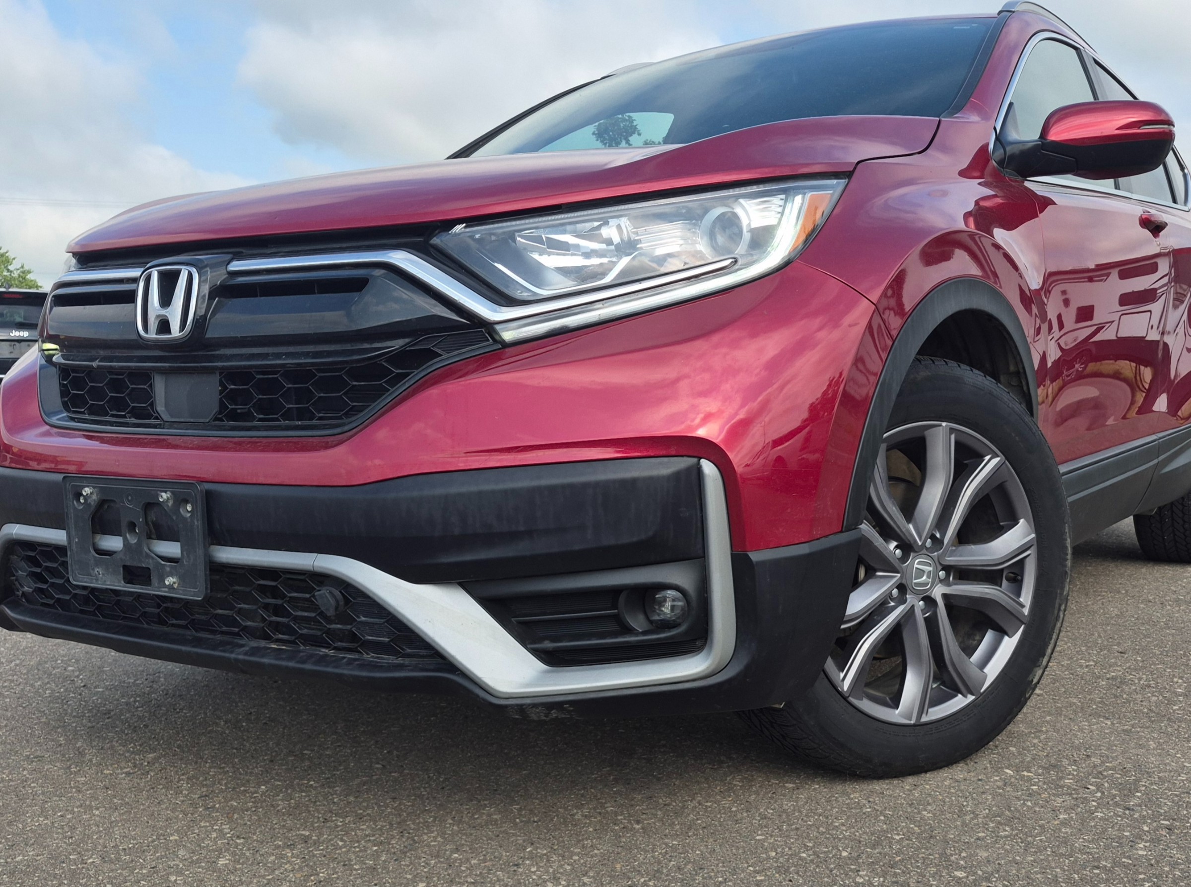 Red 2022 Honda CR-V SUV / Crossover Continuously Variable Transmission