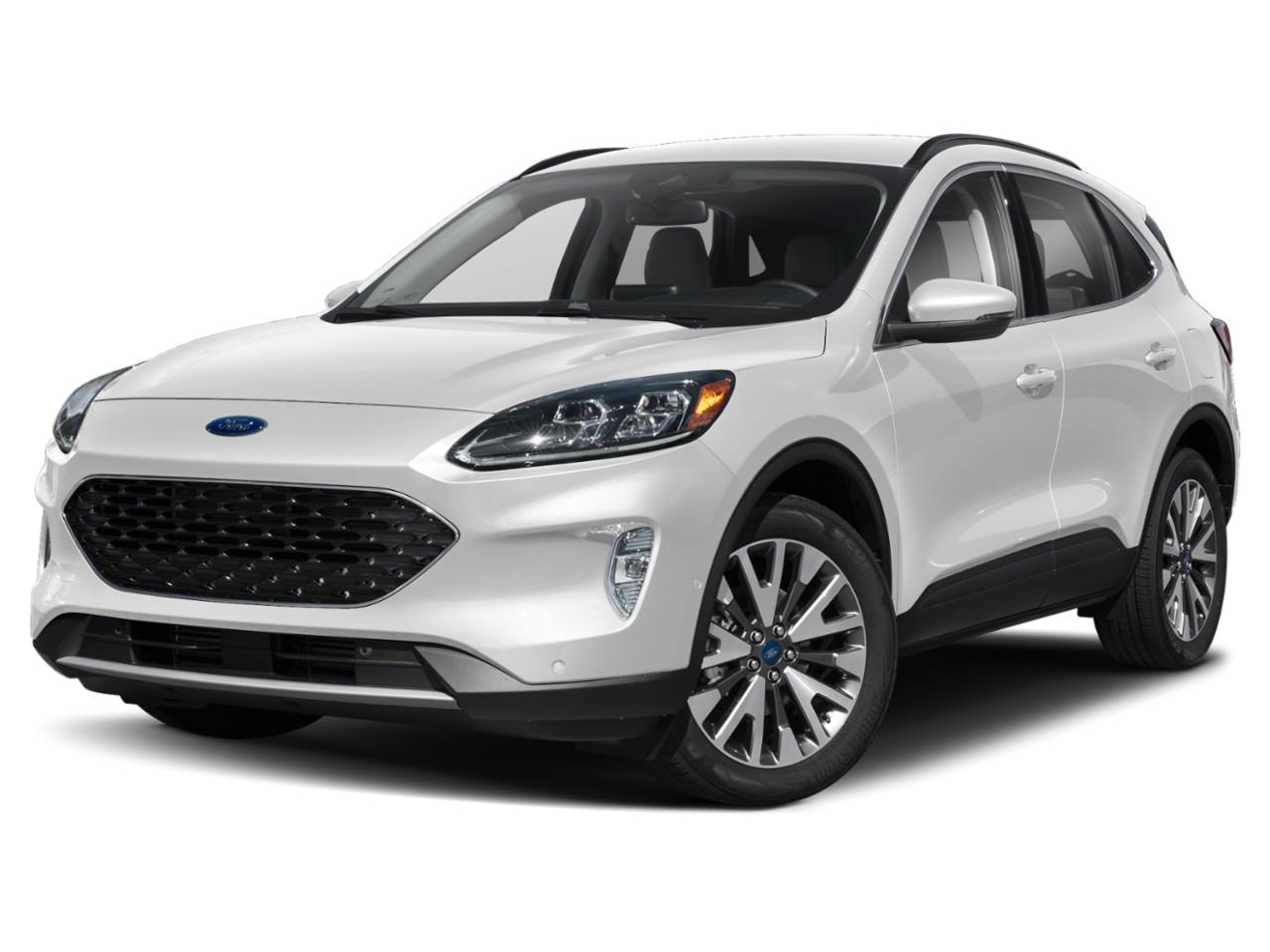 White 2020 Ford Escape Hybrid SUV / Crossover All-Wheel Drive Continuously Variable Transmission
