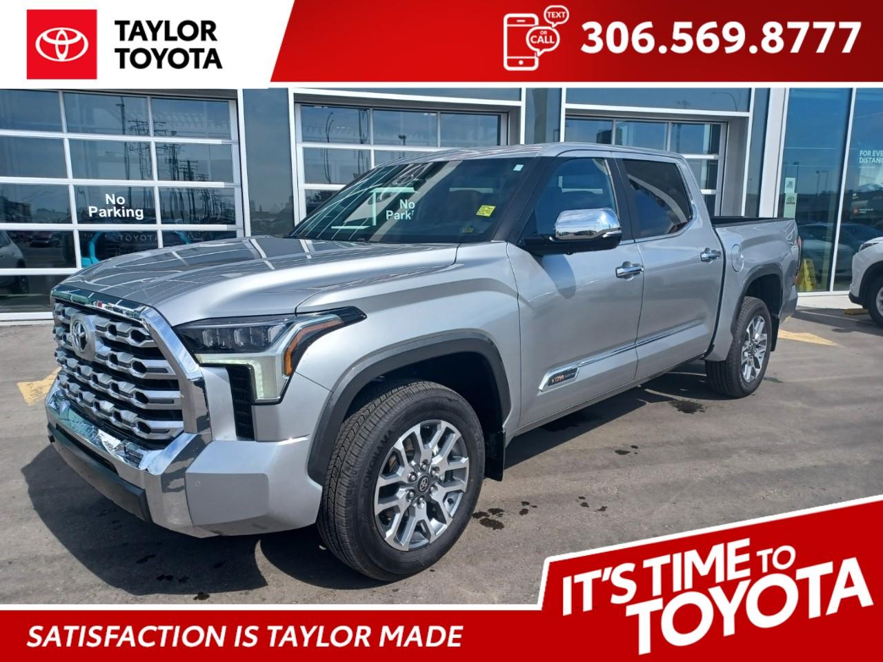 Silver 2026 Toyota Tundra Pickup Truck Four-Wheel Drive Automatic