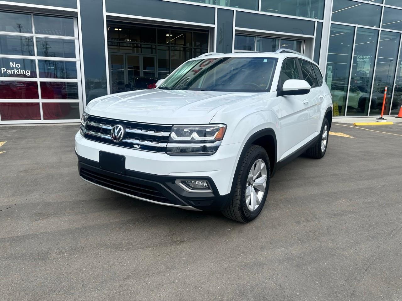 White 2019 Volkswagen Atlas SUV / Crossover 8-Speed Automatic