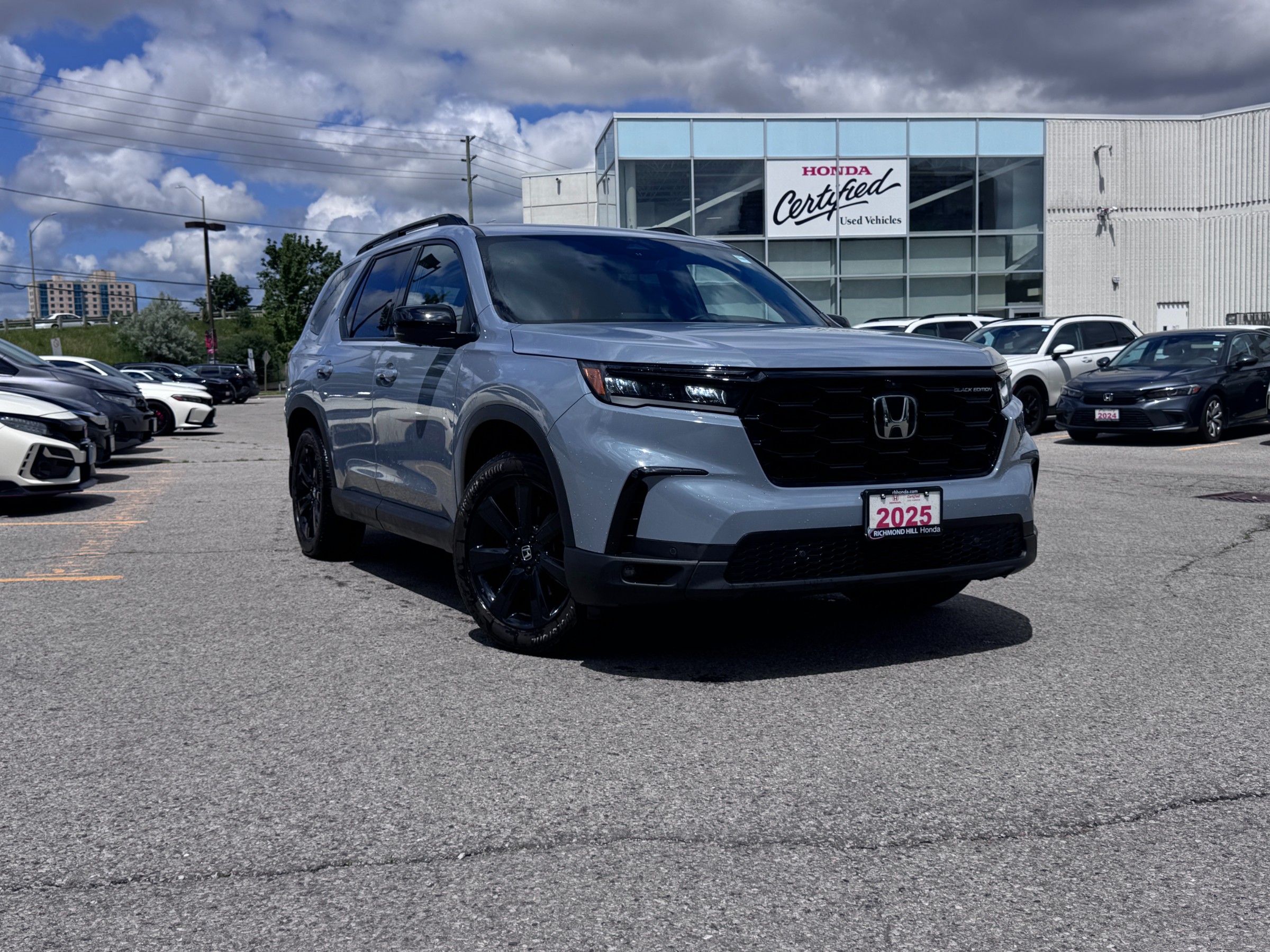 Gray 2025 Honda Pilot SUV / Crossover All-Wheel Drive Automatic