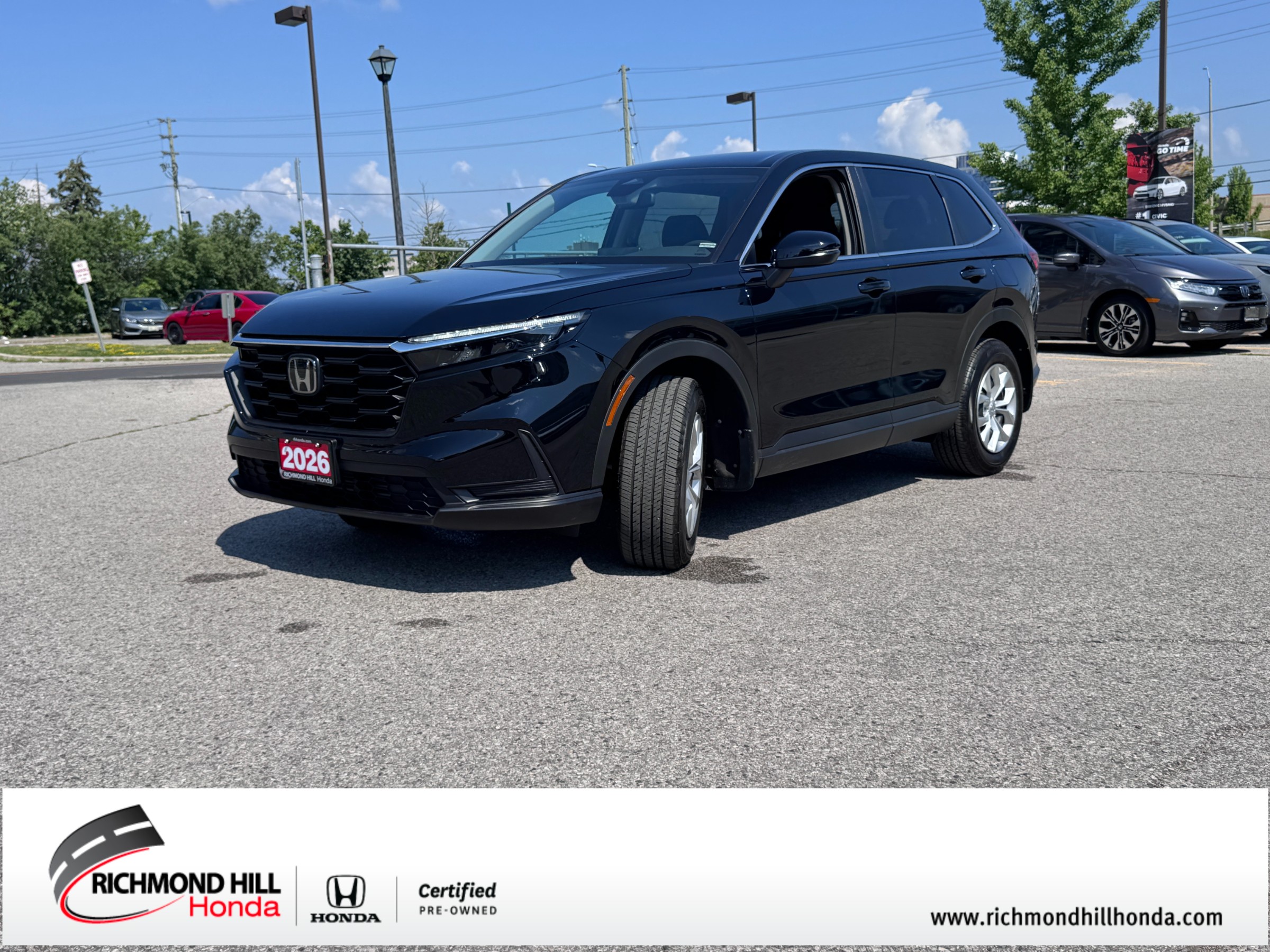 Black 2026 Honda CR-V SUV / Crossover All-Wheel Drive Continuously Variable Transmission