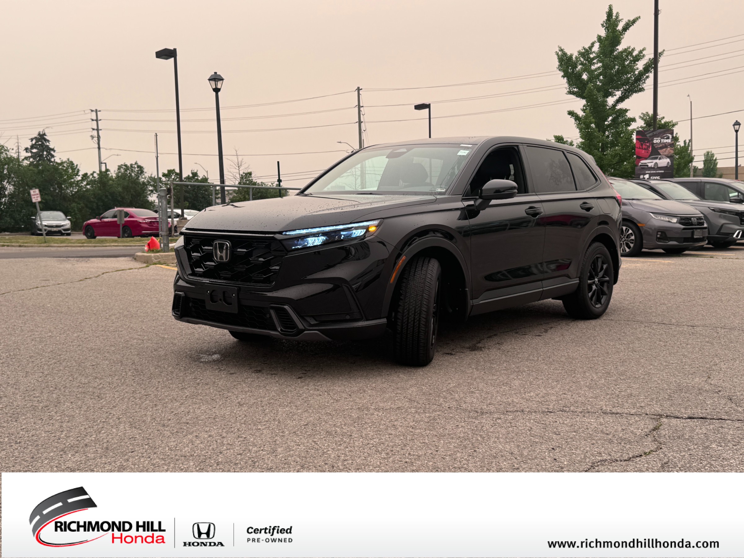 Black 2026 Honda CR-V Hybrid SUV / Crossover Continuously Variable Transmission