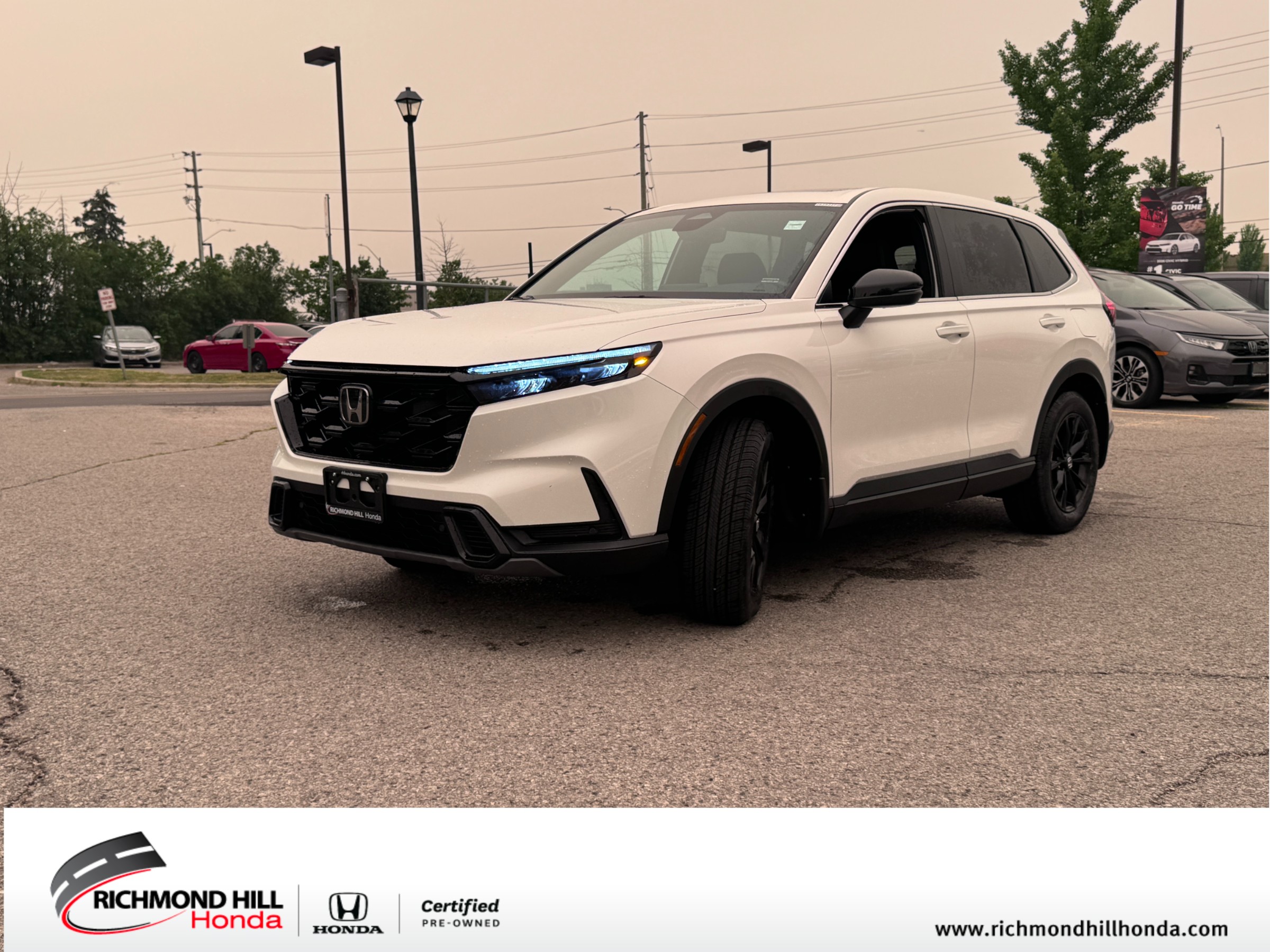 Black 2025 Honda CR-V Hybrid SUV / Crossover Continuously Variable Transmission