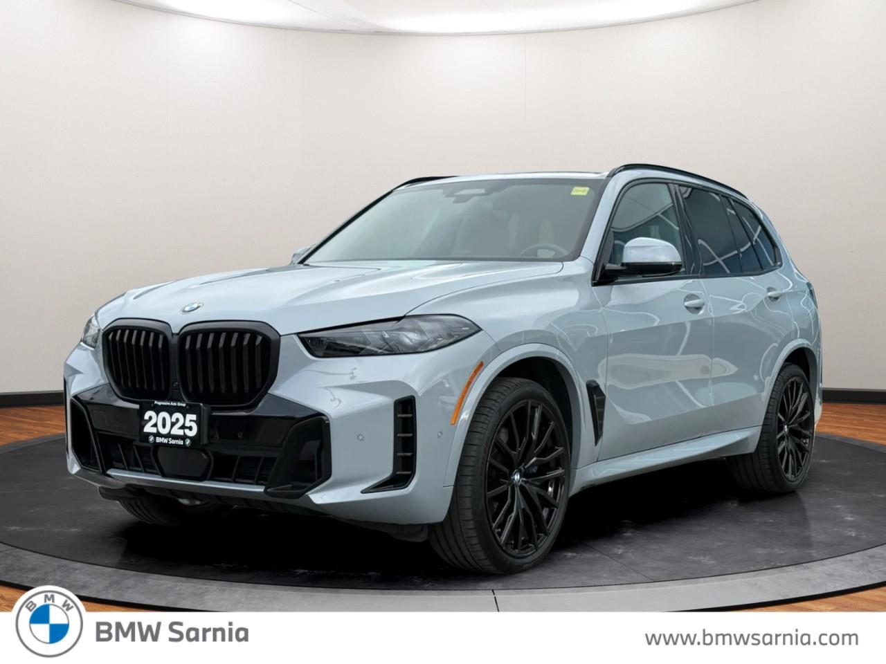 Gray 2025 BMW X5 SUV / Crossover All-Wheel Drive 8-Speed Automatic
