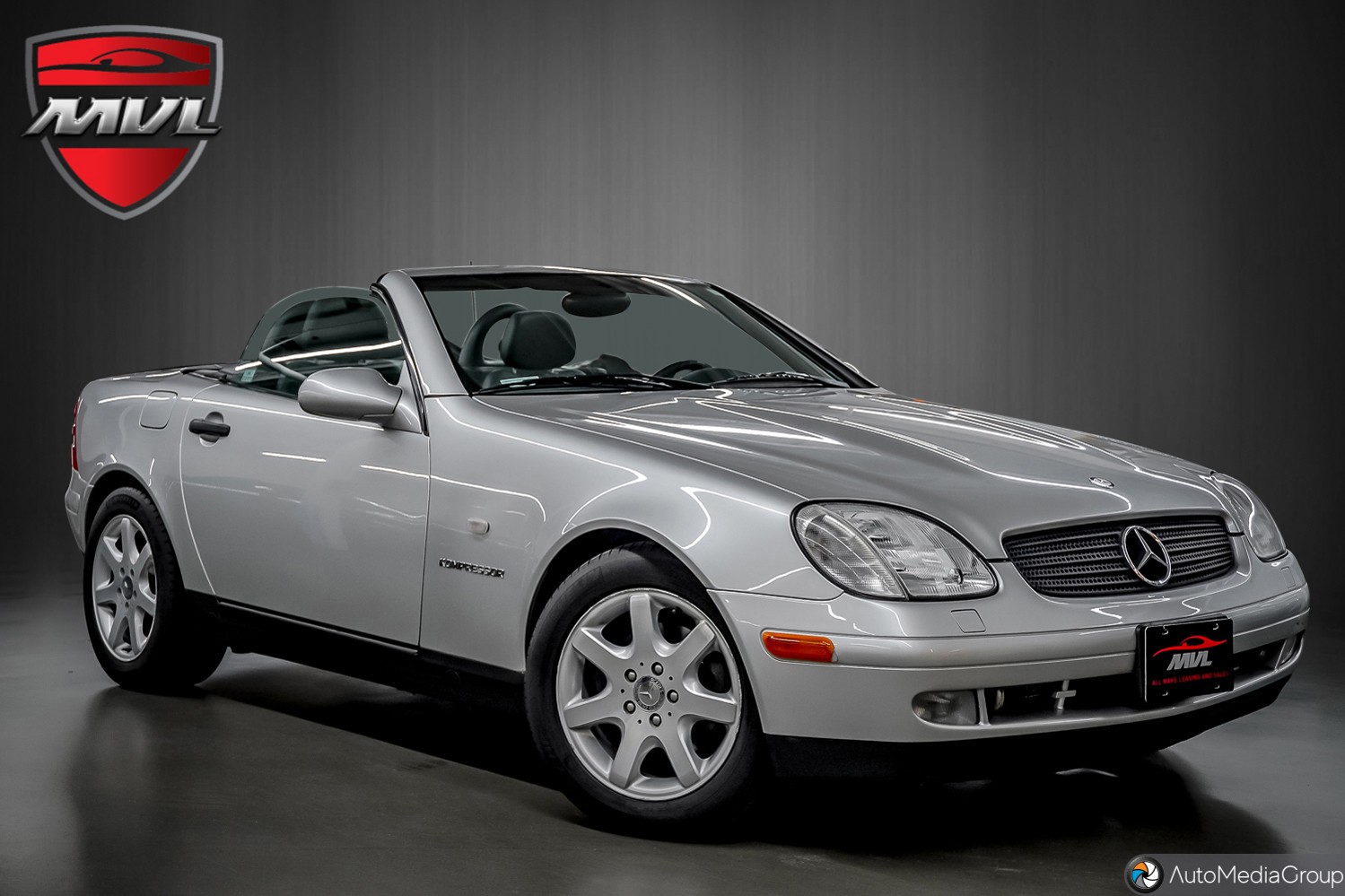 Silver 1999 Mercedes-Benz SLK Convertible 5-Speed Automatic